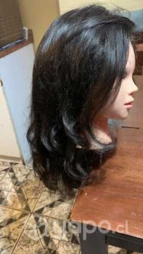 Peluca pelo 100% natural