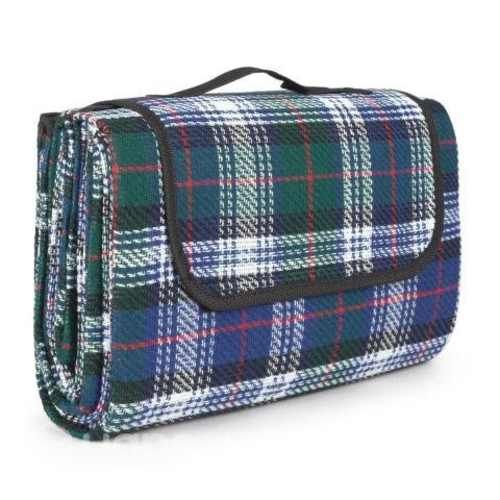 Manta Picnic camping 180 cm x 150 cm Azul