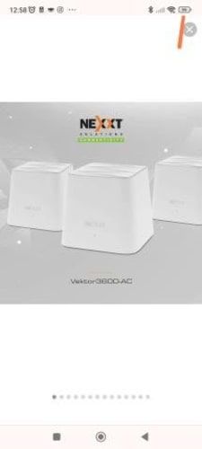 Sistema de extensión Wifi tipo Mesh / 3 Nodos