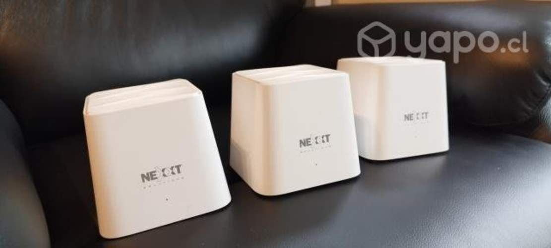 Sistema de extensión Wifi tipo Mesh / 3 Nodos