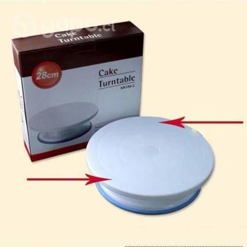 Plato Base Porta Torta Giratorio Ideal Decorar