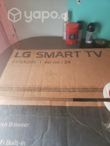 Smart tv lg 24" nuevo y encimera poco uso