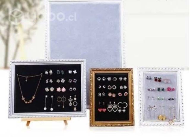 Marco Tabla De Exhibidor De Aros Accesorios 30x23c