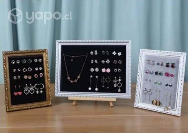 Marco Tabla De Exhibidor De Aros Accesorios 30x23