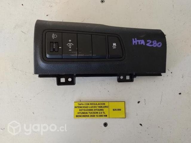 Tapa C/Regulac Intensidad Luces Tablero Tucson 2.0