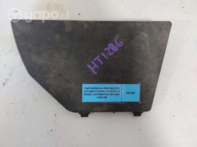 Tapa Der Piso Maleta (HT1286) Hyundai Tucson 2020