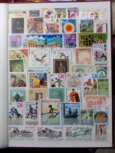 Colección de estampillas