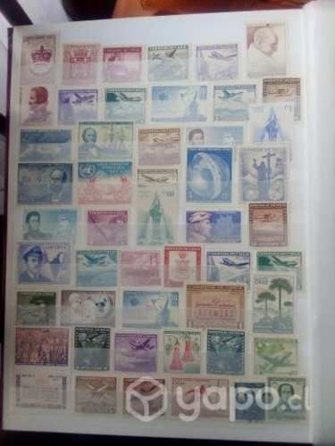 Colección de estampillas