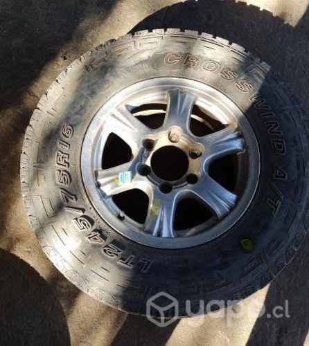 Llanta Aluminio Con Neumático 245 75 R16 (GWF026)