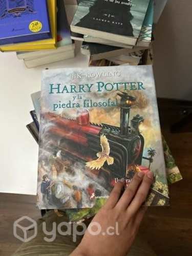 Harry potter y la piefra filosofal ilustrado