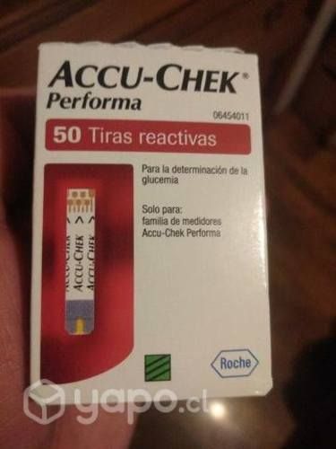 Tiras reactivas accu