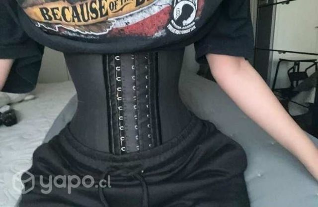 Faja cinturilla de latex 26 varillas de acero