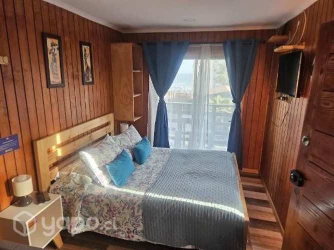 Cabañas a metros de playa y centro del Tabo, todas con vista al Mar