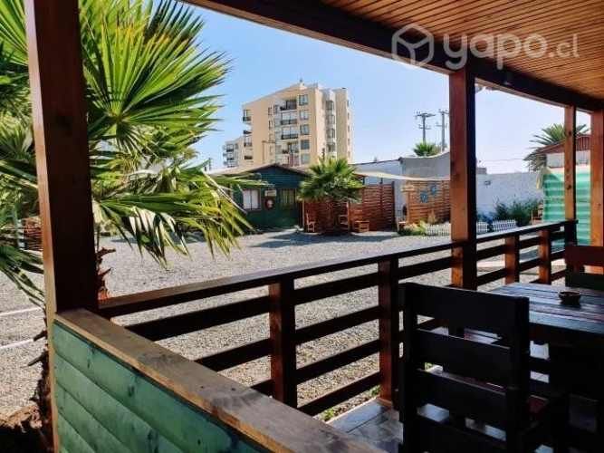 Cabañas a metros de playa y centro del Tabo, todas con vista al Mar