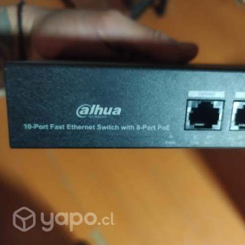 Switch poe 8 puertas conversable