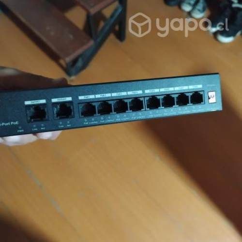 Switch poe 8 puertas conversable