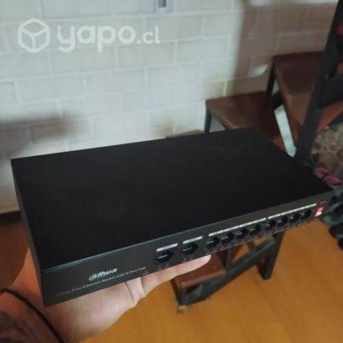 Switch poe 8 puertas conversable