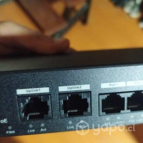 Switch poe 8 puertas conversable