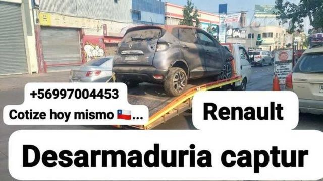 Yugo trasero Renault captur desarmaduría