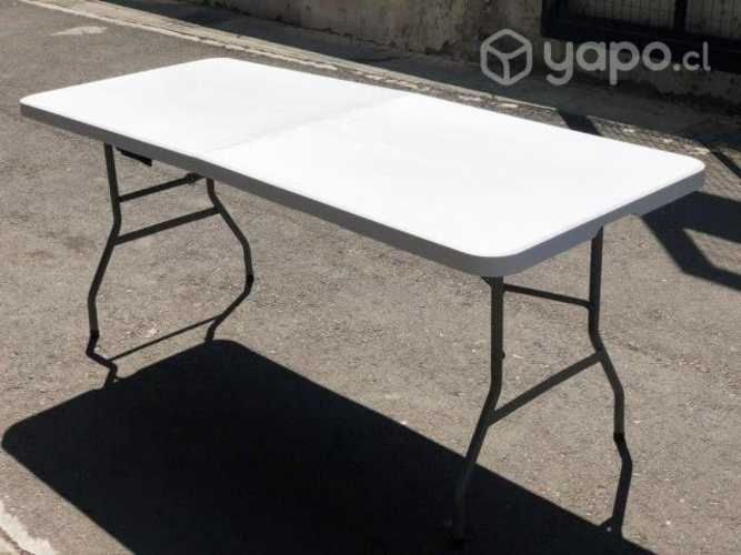 Mesa Plegable HDPE 180cm Blanca