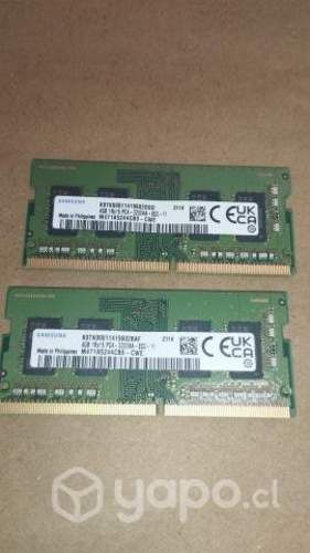 2 Memorias ram