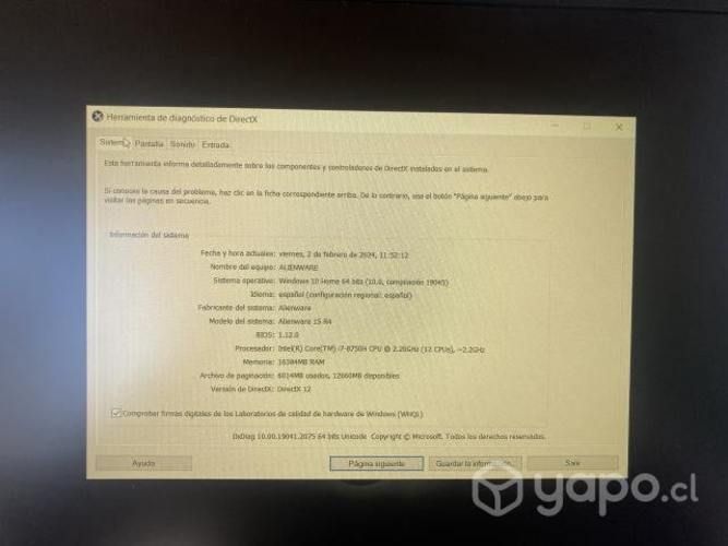 Notebook Dell Alienware 15 r4