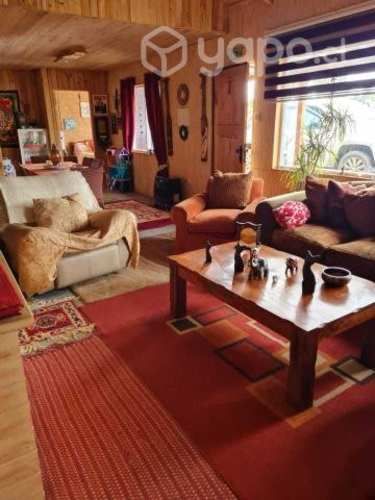 Vendo parcela con casa