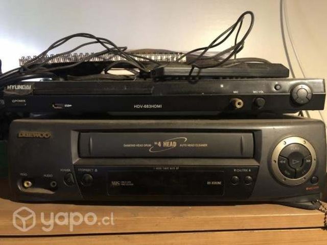 Lectores de pelicula DvD y cassete