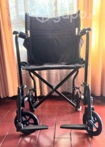 Silla de ruedas de transporte/paseo geriátrica