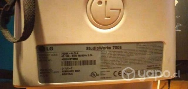 Monitor PC LG 15,5 &amp;quot;