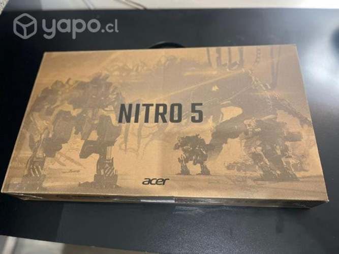 Notebook Gamer Acer Nitro 5 negra 15.6&quot;, AMD