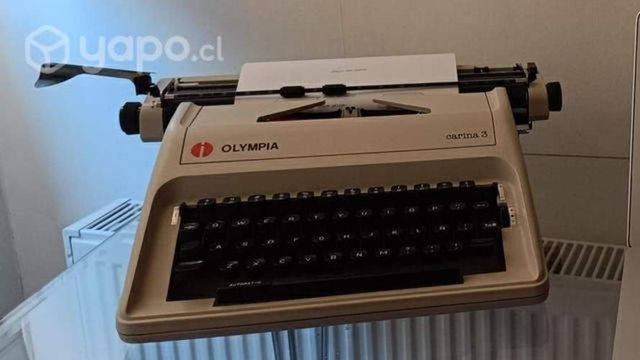 Máquina de escribir