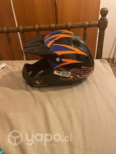 Casco Integral BMX y Mountain Bike