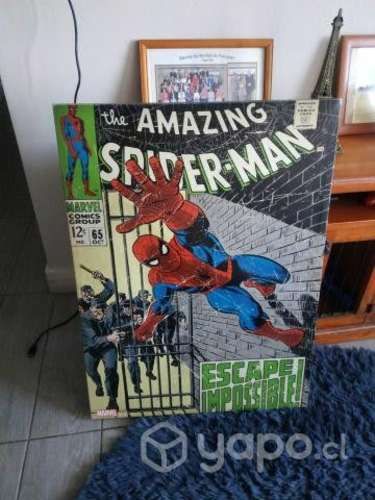 Cuadro Spider Man 90x70 cms