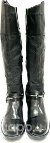 Bota Larga 100% Cuero Marca Marquis N*36 Negro