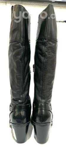 Bota Larga 100% Cuero Marca Marquis N*36 Negro