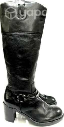 Bota Larga 100% Cuero Marca Marquis N*36 Negro