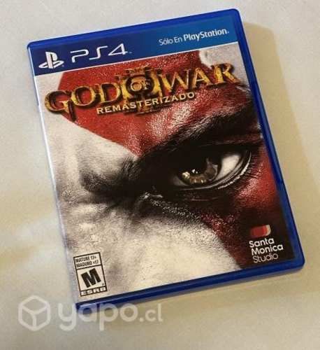 God of War remasterizado PS4 - Play station 4