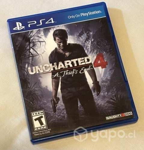 Uncharted a Thief's end PS4 - Play station 4