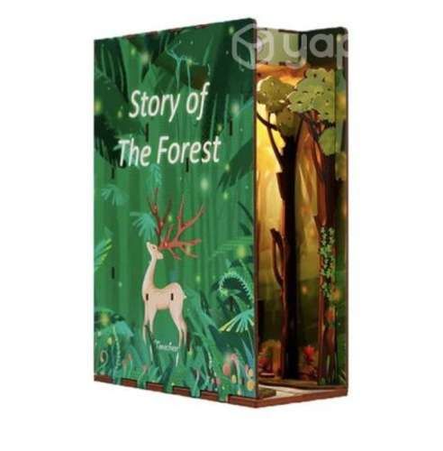 Separador sujeta libros con luz