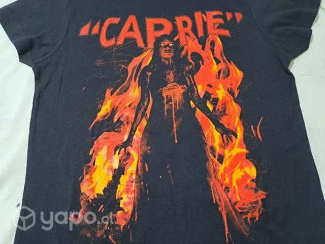 Polera de terror de 1976: pelicula &quot;carrie&quot;