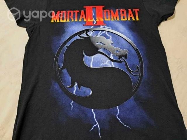 Polera de videojuego: mortal kombat ii