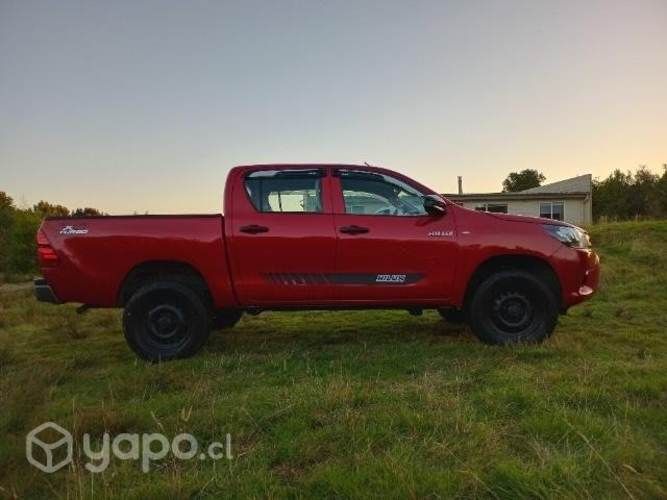 Hilux 4x4 año 2020 crédito y recibo
