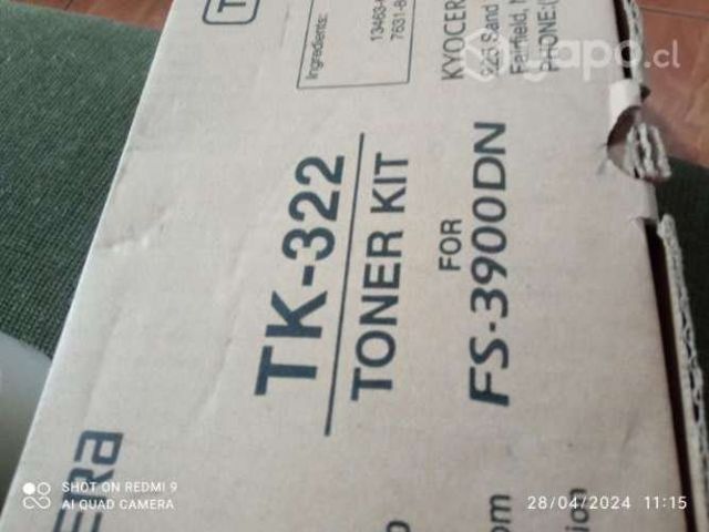 Toner Kyocera tk 322 black original de alta