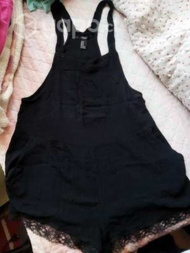 Jardinera Short con bolsillos