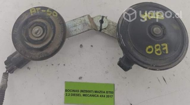 Bocinas (MZB087) Mazda BT50 2.2 Diesel Mec 2017