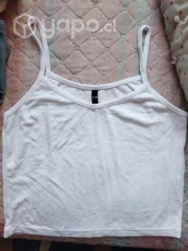 Polera Blanca Básica