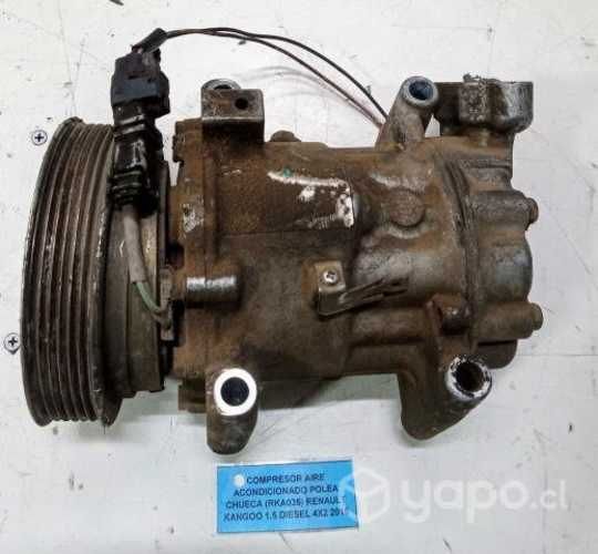 Compresor Aire Acondicionado Polea chueca (RKA035)