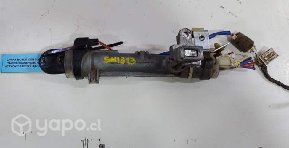 Chapa Motor Con Llave (SNI313) SSangyong New Actyo