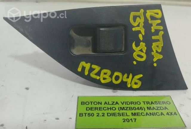 Boton Alza Vidrio Tras Der (MZB046) BT50 2.2 2017